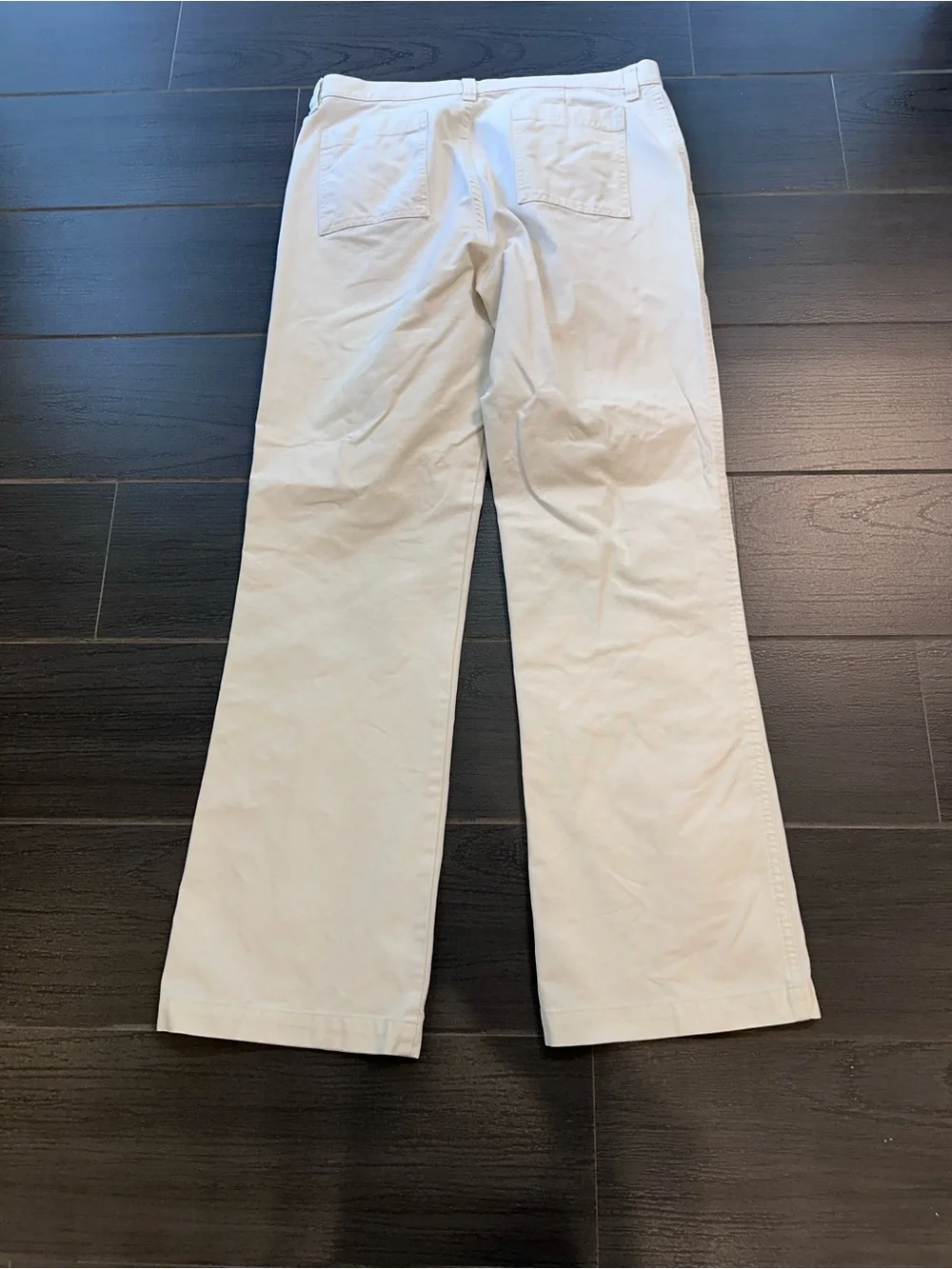 J. Crew Men's Off White Utility Pants - Straight Leg